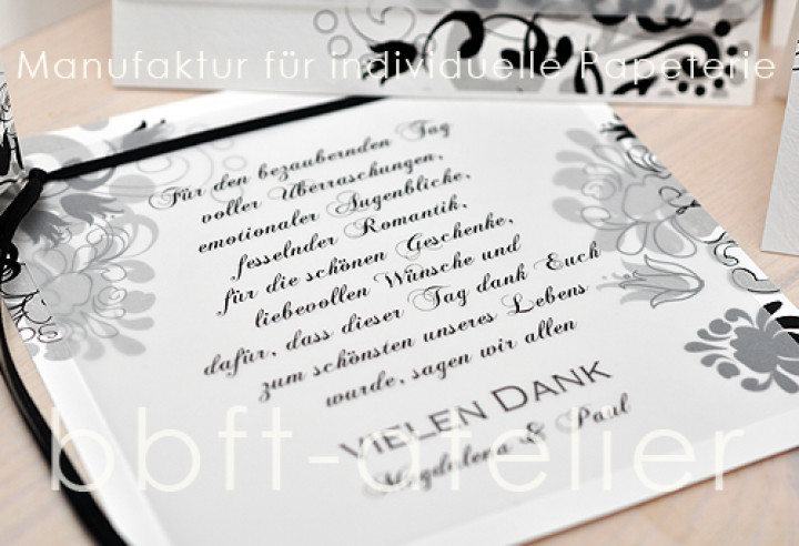 Dankestext Hochzeit
 Dankeskarte Hochzeit Hochzeitsdanksagung rose