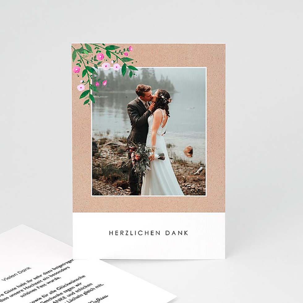 Danksagung Hochzeit Vintage
 Danksagung Hochzeit Alle Tipps Texte und Gestaltungsideen