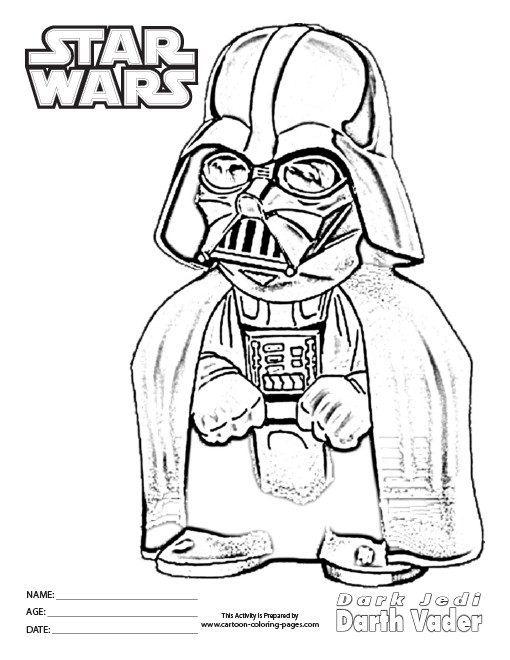 Darth Vader Ausmalbilder
 Star Wars Coloring Pages Bestofcoloring