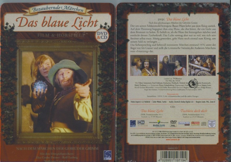 Das Blaue Licht Märchen
 Das blaue Licht DVD Hörspiel CD DEFA Märchen kaufen