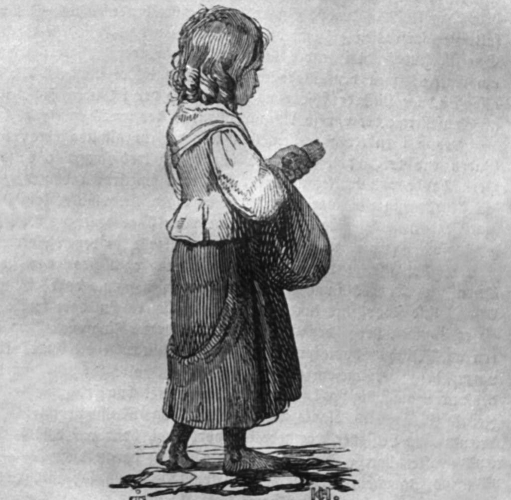 Das Mädchen Mit Den Schwefelhölzern
 Silvester Märchen Andersens kleines Mädchen mit den