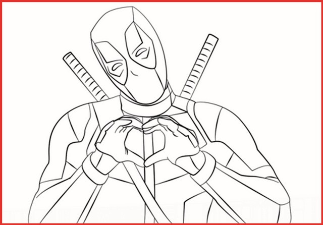 Deadpool Ausmalbilder
 Marvel Deadpool Ausmalbilder Gratis Rooms Project