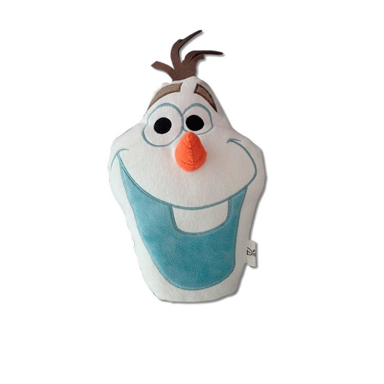 Decken Tücher
 Disney Frozen Die Eiskönigin Olaf 3D Form Deko Kissen