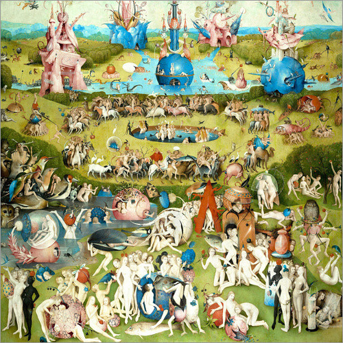 Der Garten Der Lüste
 Hieronymus Bosch Garten der Lüste Poster online bestellen