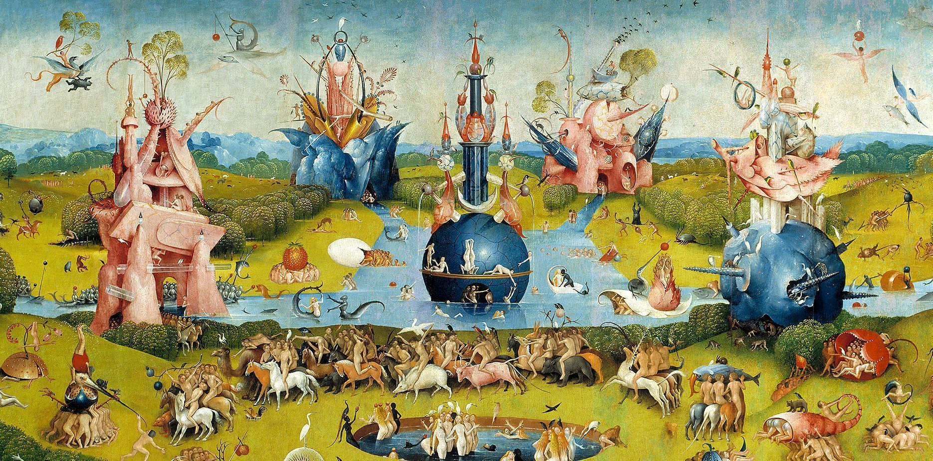 Der Garten Der Lüste
 Hieronymus Bosch Garten der Lüste heiliger Antonius und mehr