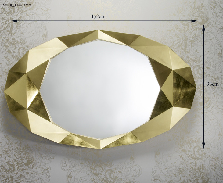 Design Spiegel
 Design Spiegel Precious Goud Deknudt Mirrors