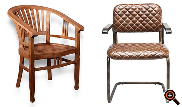 Designer Stühle
 Designer Stühle – moderne Lederstühle mit Armlehne