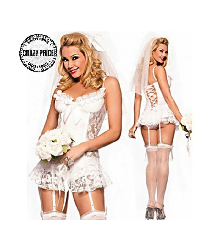 Dessous Hochzeit
 Weiße Hochzeit Dessous