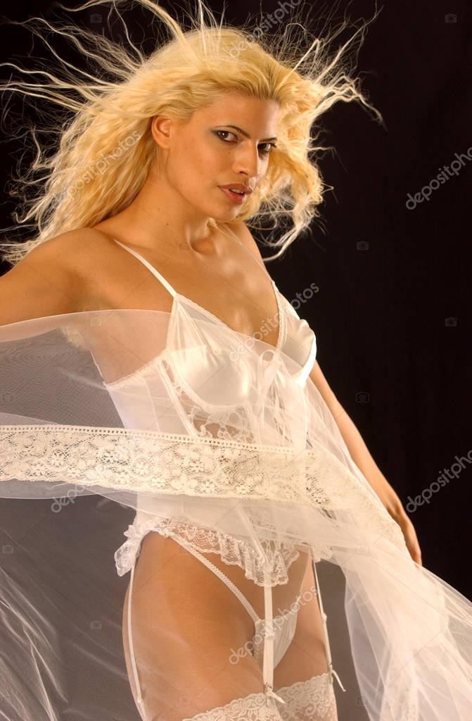 Dessous Hochzeit
 Hochzeit Vail weißen Dessous Hochzeit Nacht verspielte