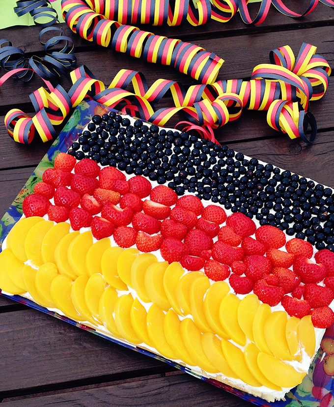 Deutschland Kuchen
 Snack it like Beckham Das essen wir zur EM