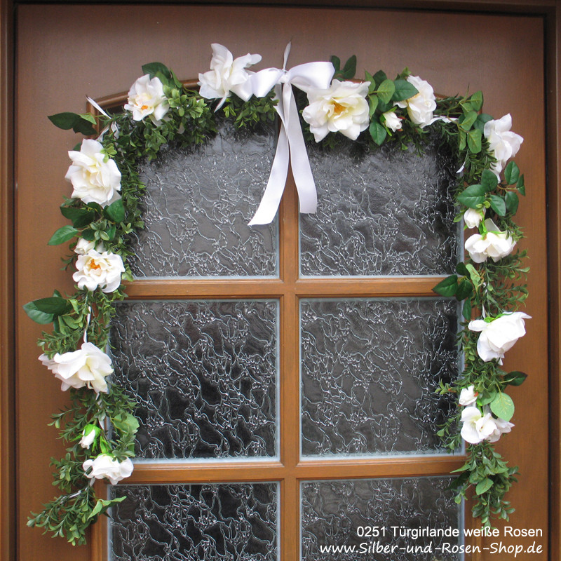 Diamantene Hochzeit Türkranz
 Türkränze für alle Anlässe Silber und Rosen Shop