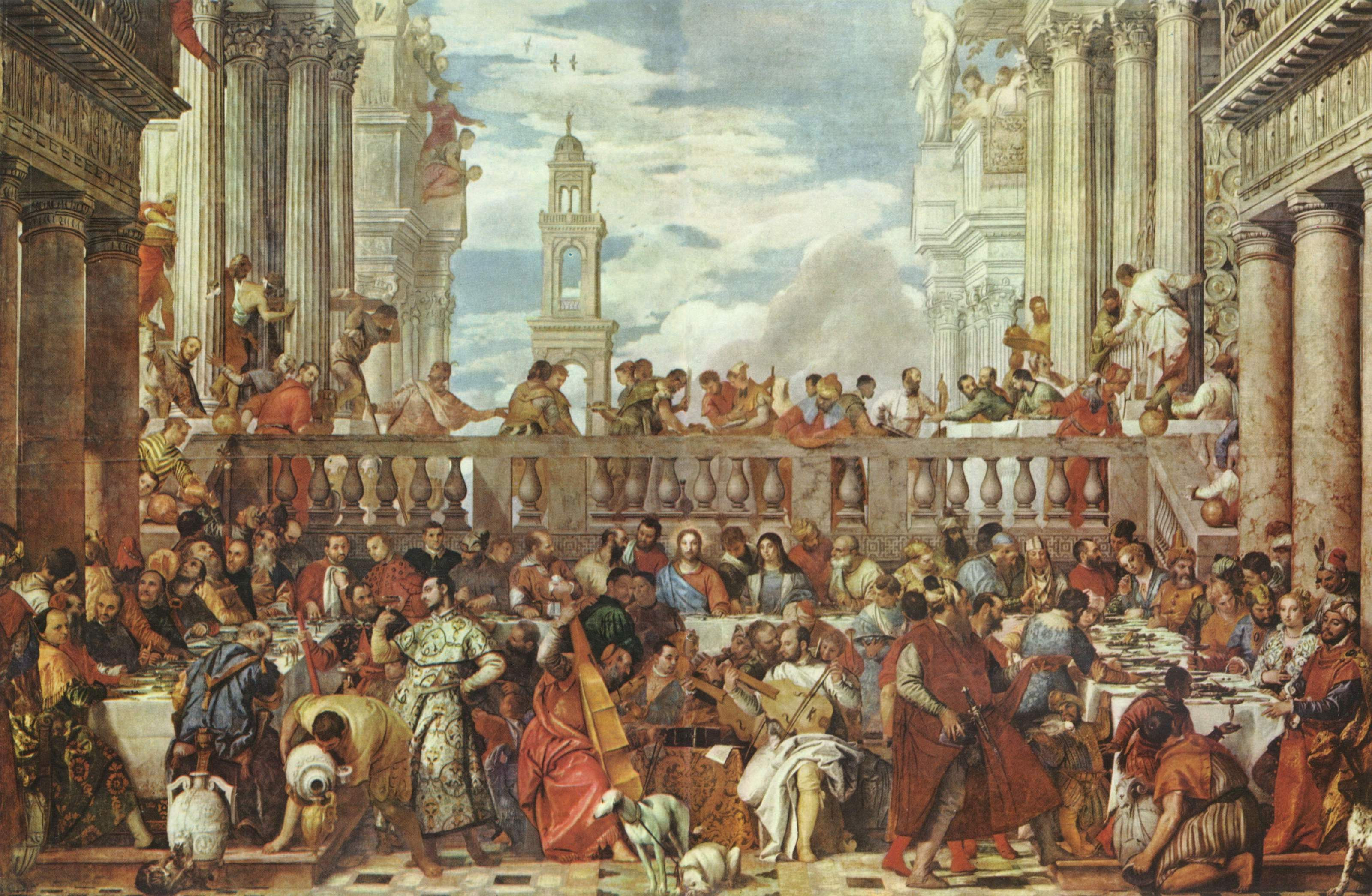 Die Hochzeit Zu Kana
 Paolo Veronese Hochzeit zu Kana