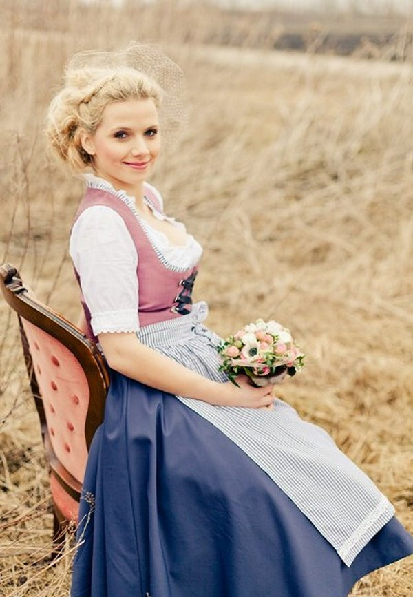 Dirndl Hochzeit
 Wunderschöne Braut Dirndl von Di Lommi