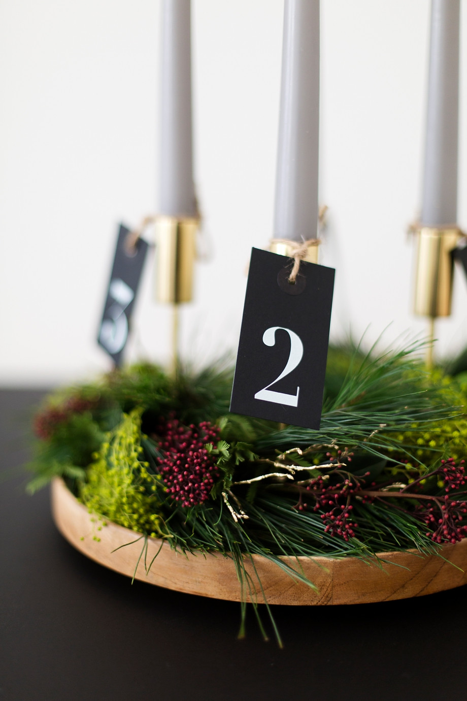 Diy Adventskranz
 DIY Adventskranz mit Naturmaterialien