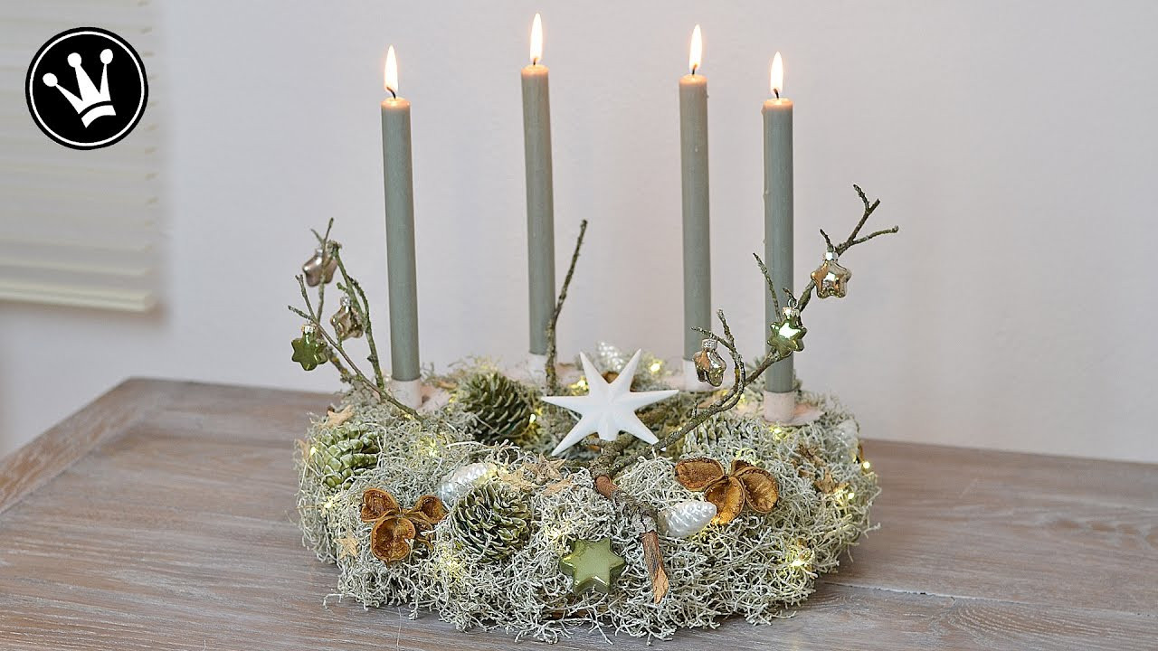 Diy Adventskranz
 DIY Adventskranz selber machen I Stacheldrahtpflanze