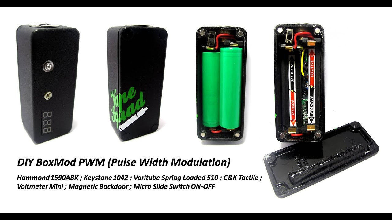 Diy Box Mod
 DIY Box Mod PWM Pulse Width Modulation