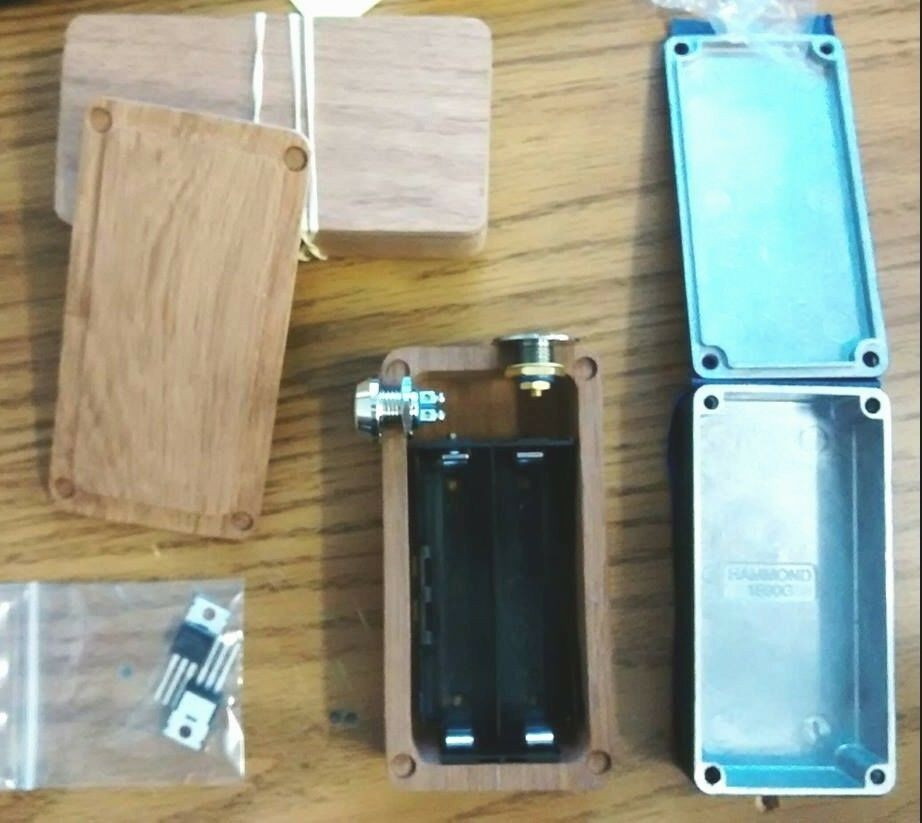 Diy Box Mod
 Wood Mod box Dual CNC Enclosure DIY Builds Mahogany