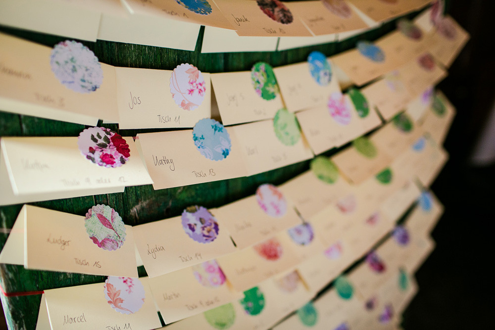 Diy Hochzeit
 Hochzeit DIY Tischkärtchen Escort Cards selbermachen