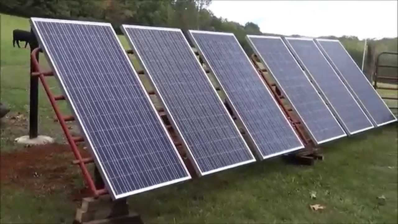 Diy Solar Panel
 DIY Solar Panels Meet Cattle Panels