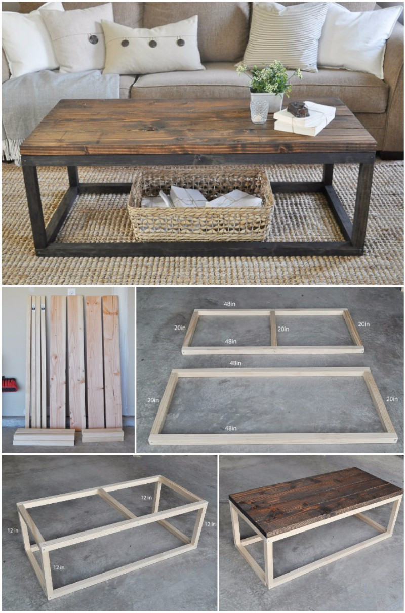 Diy Table
 20 Super Cool Easy To Do DIY Coffee Table Ideas Home Magez