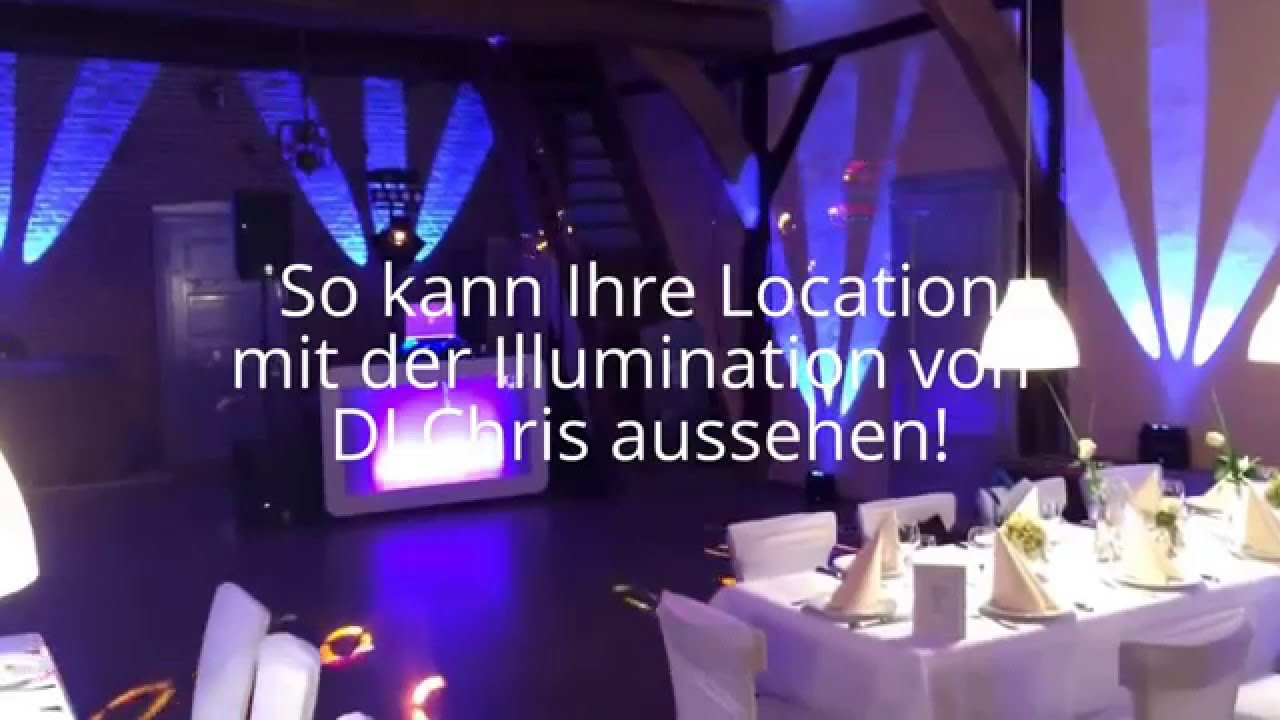 Dj Hamburg Hochzeit
 DJ CHRIS Hamburg Illumination für Ihre Location DJ