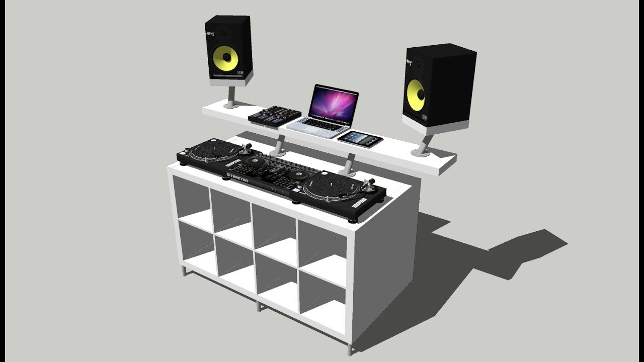 Dj Tisch Ikea
 Guide DIY DJ Booth from IKEA Parts My Build 1