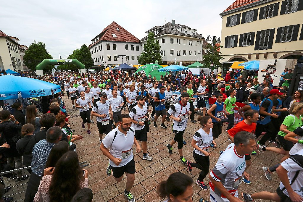 Dr Hauser Balingen
 Balingen Rekordbeteiligung beim Firmenlauf Balingen