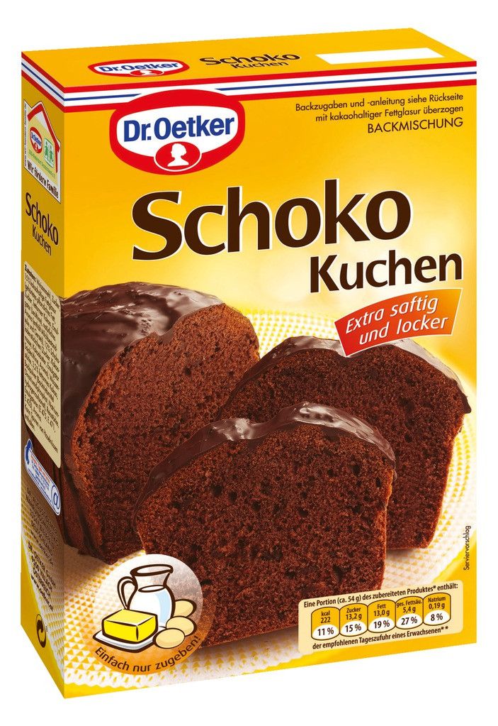 Dr Oetker Kuchen
 Dr Oetker Schoko Kuchen 485g