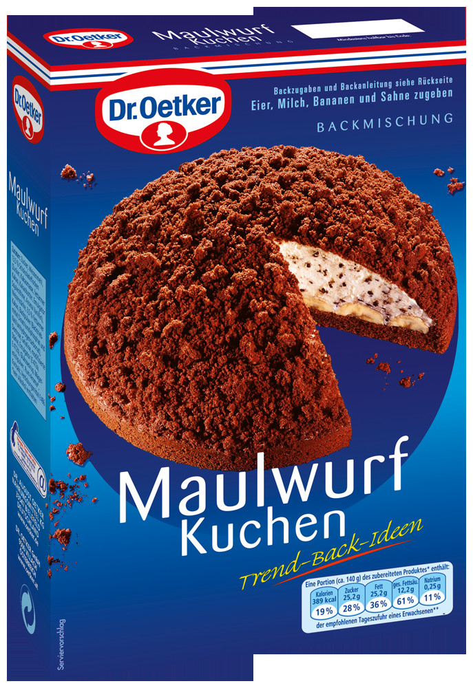 Dr Oetker Kuchen
 Maulwurf Kuchen Maulwurf Kuchen von Dr Oetker