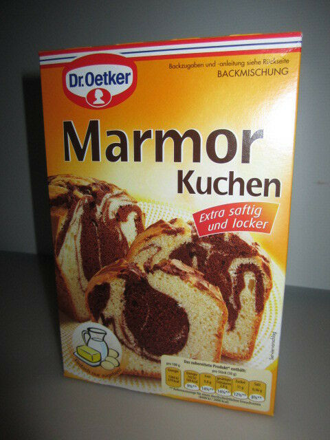 Dr Oetker Kuchen
 Dr Oetker Marble Cake Baking Mix Marmor Kuchen