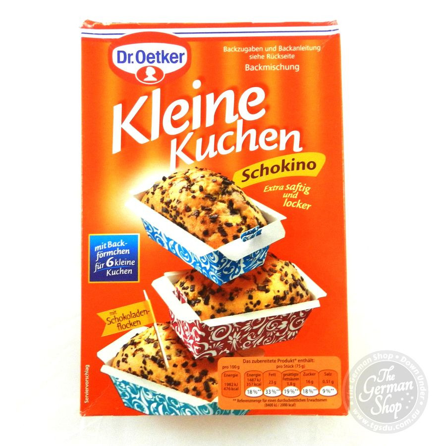 Dr Oetker Kuchen
 Dr Oetker kleine Kuchen Schokino little cakes choc chip