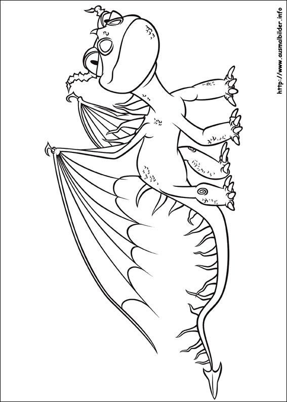 Drachenzähmen Ausmalbilder
 Drachenzähmen leicht gemacht malvorlagen