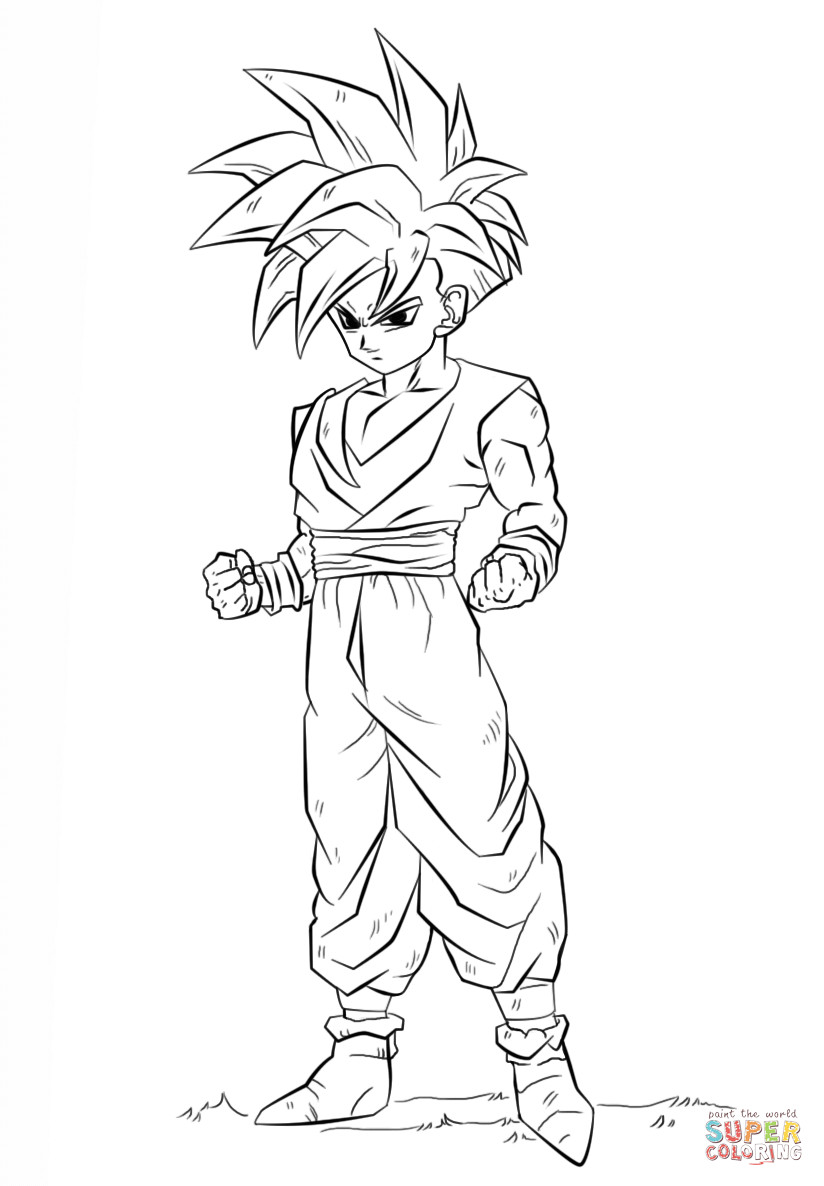 Dragonball Z Ausmalbilder
 Ausmalbild Dragon Ball Z Gohan