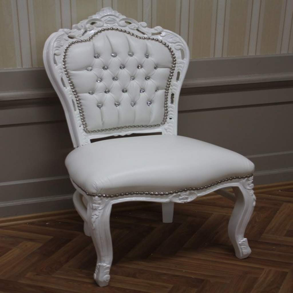 Dunkler Stuhl
 Barock Stuhl Weiß Perfekt Stuhl Weiß Dunkler Stuhl