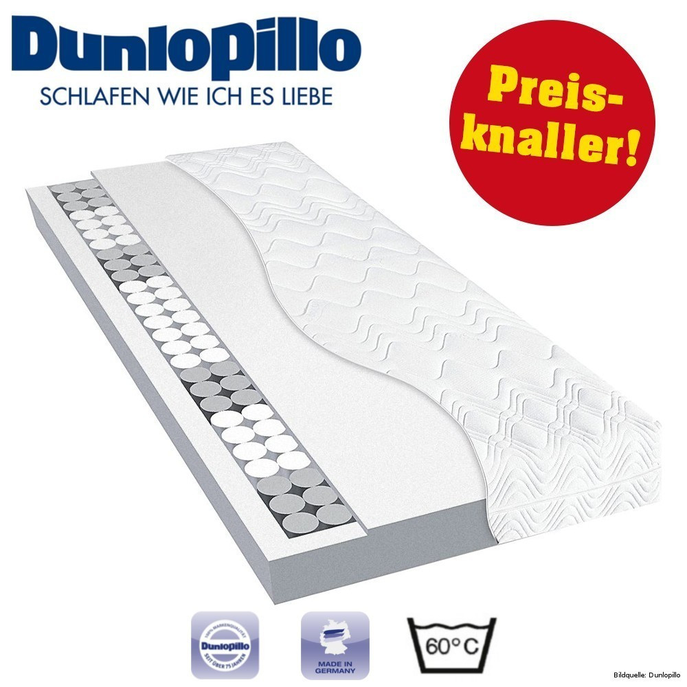 Dunlopillo Matratze
 Dunlopillo Matratze Breeze 100x200cm TFK 7 Zonen H2