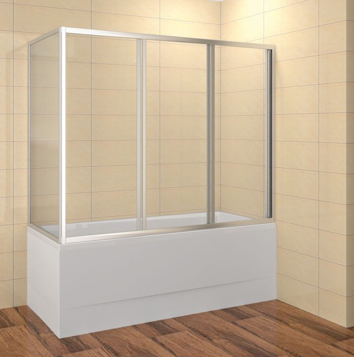 Duschkabine Für Badewanne
 Duschabtrennung Badewanne 170 cm Badewannenaufsatz 170x135