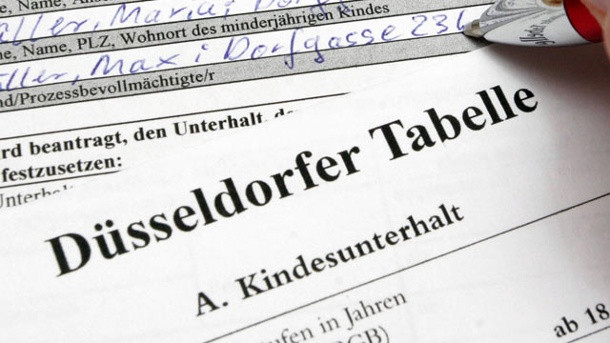 Düsseldorfer Tabelle Unterhalt
 Düsseldorfer Tabelle 2013 So wird der Unterhalt berechnet