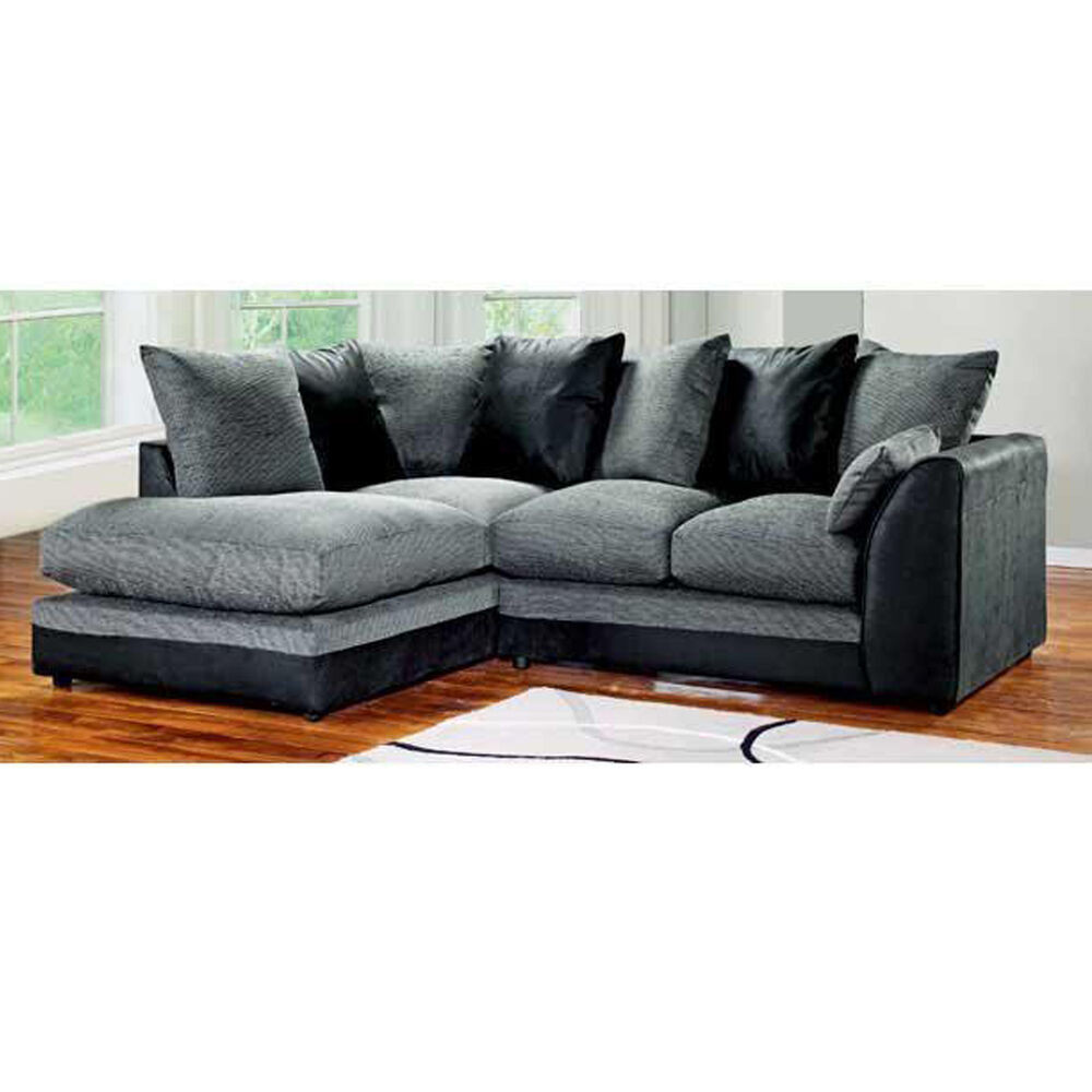 Ebay Sofa
 Byron Corner Group Sofa Right and Left Brown and Black