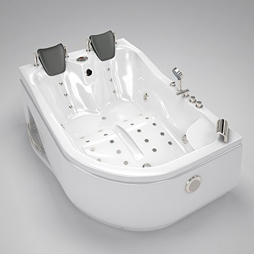 Eckbadewanne Whirlpool
 Whirlpool Badewanne Rechteck 2 Personen Jacuzzi Vergleich