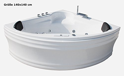 Eckbadewanne Whirlpool
 Whirlpool Badewanne Karibik Basic runde Badewanne Vergleich