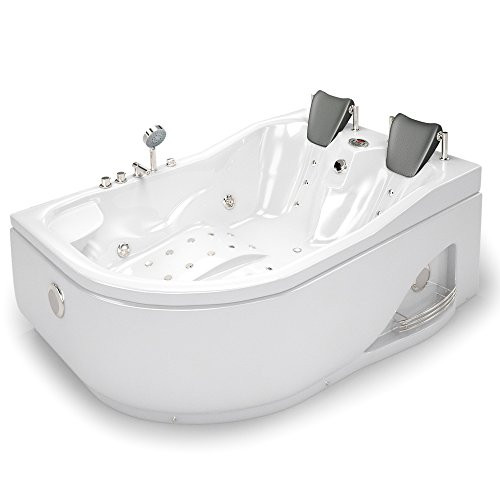 Eckbadewanne Whirlpool
 Whirlpool Badewanne Serina 2 Personen Eck