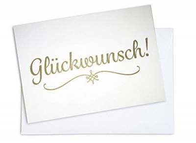 Edle Glückwunschkarten Zur Hochzeit
 Briefumschläge Luftpolster & Versandkartons von