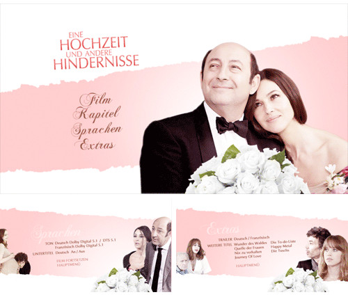 Eine Hochzeit Und Andere Hindernisse
 screendesign 2014 dvd menue eine hochzeit und andere
