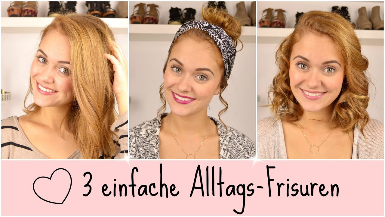 Einfache Frisuren Für Mittellange Haare
 No more Bad Hair Day 3 EINFACHE FRISUREN