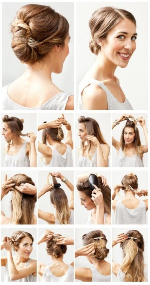 Einfache Frisuren Schulterlange Haare
 Einfache Frisuren für mittellange Haare 6