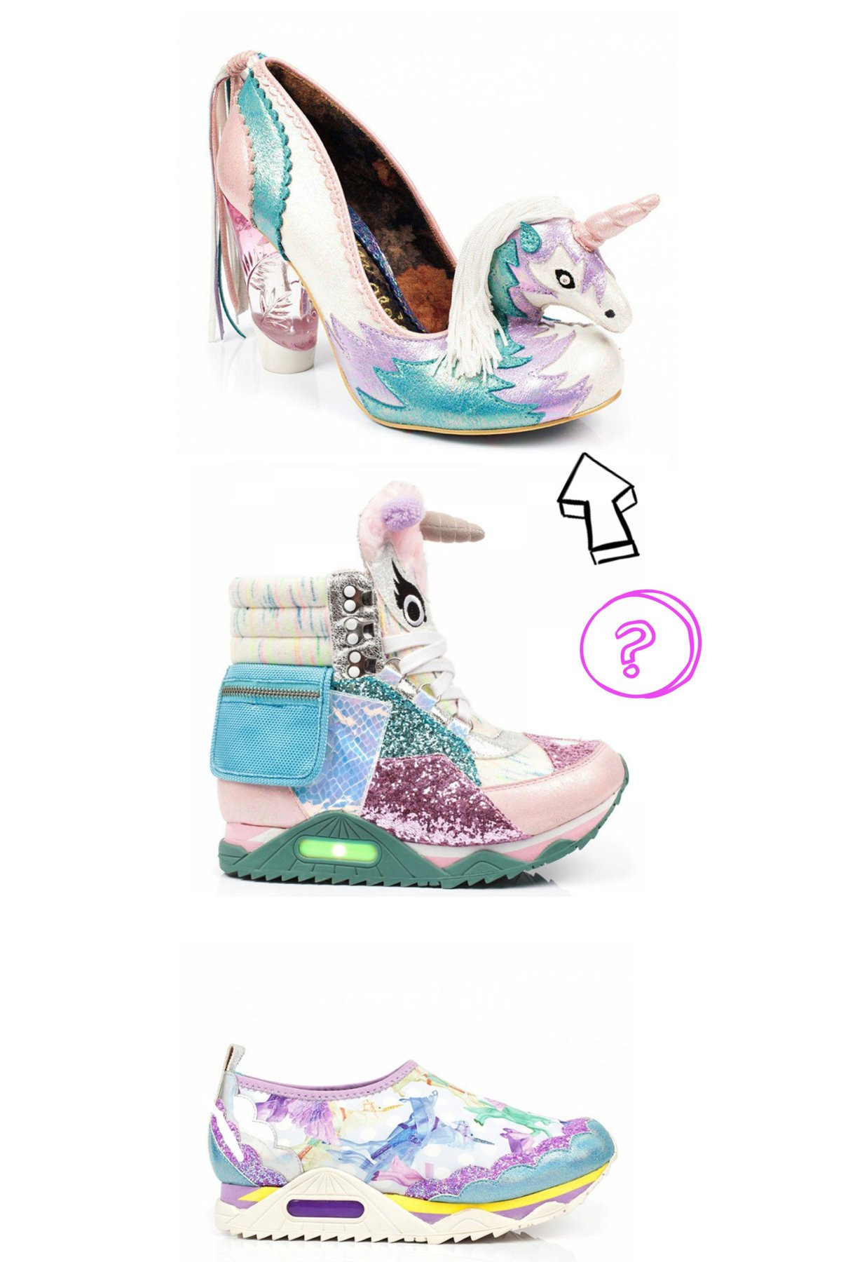 Einhorn Geschenke Mädchen
 Einhorn Schuhe Mädchen