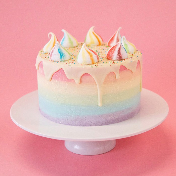 Einhorn Kuchen Deko
 Einhorn Deko Kuchen Prima Wunderschone Blaue Kuchen Dekor