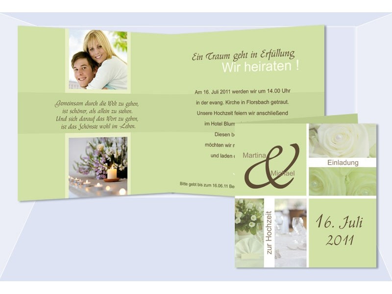 Einladungskarte Hochzeit Text
 Hochzeitskarte Hochzeitseinladung Einladung Hochzeit