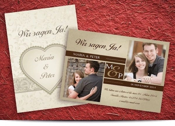 Einladungskarten Für Hochzeit
 Einladungskarten für Hochzeit Sprüche und Gestaltung