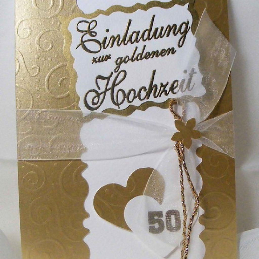 Einladungskarten Hochzeit Selbst Gestalten Kostenlos
 Einladungskarten Goldene Hochzeit Selbst Gestalten